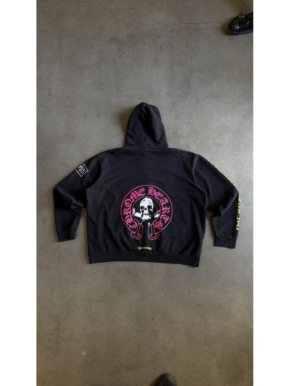 RARE! Chrome Hearts x Foti Skeleton Online Exclusive Hoodie